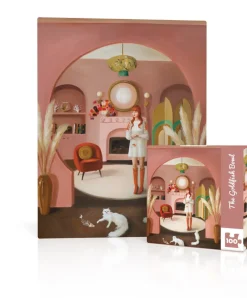 New York Puzzle Pets | The Goldfish Bowl Mini 100 Piece Mini Puzzle