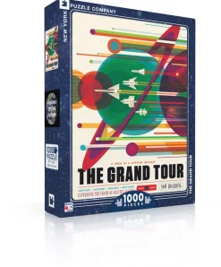 New York Puzzle Fantasy & Space Travel | The Grand Tour 1000 Piece Jigsaw Puzzle