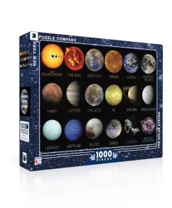 New York Puzzle Fantasy & Space Travel | Collections, Collage & Busy Scenes | The Solar System 1000 Piece Jigsaw Puzzle