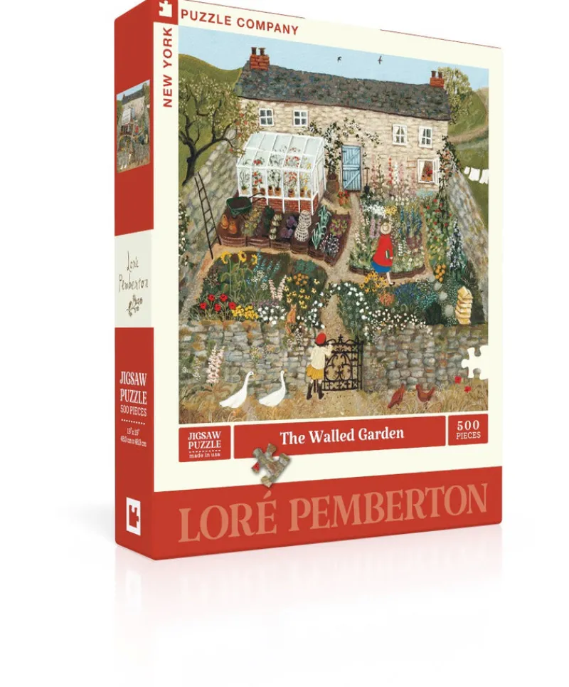 New York Puzzle Mountains, Valleys & Plains | Botanical, Garden & Farm | The Walled Garden 500 Piece Jigsaw Puzzle