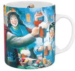 New York Puzzle Harry Potter | Christmas Mugs | Three Broomsticks Mug 15oz Mug