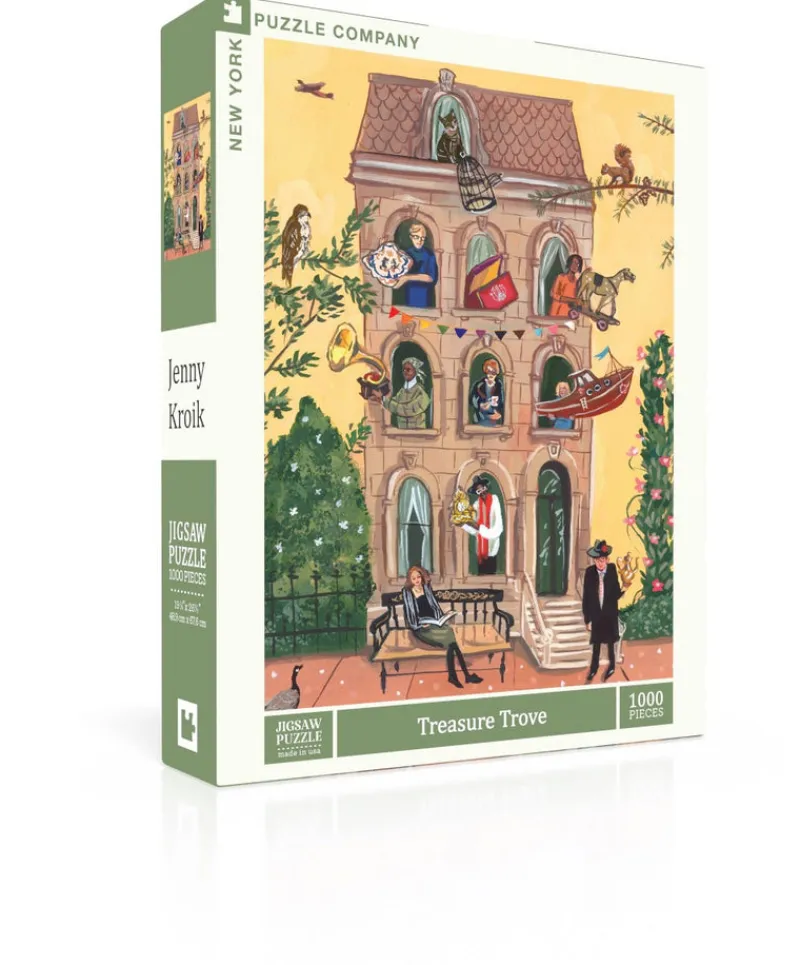 New York Puzzle Travel, Maps & Cities | Collections, Collage & Busy Scenes | Treasure Trove 1000 Piece Jigsaw Puzzle