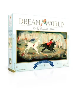 New York Puzzle Fantasy & Space Travel | Books & Reading | Unicorn Dream 80 Piece Jigsaw Puzzle