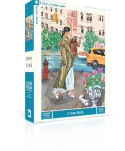 New York Puzzle Travel, Maps & Cities | Birds & Wildlife | Urban Sloth 500 Piece Jigsaw Puzzle