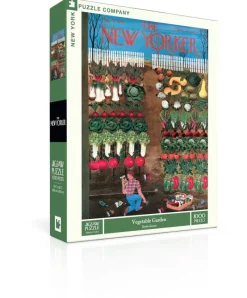 New York Puzzle Botanical, Garden & Farm | Vegetable Garden 1000 Piece Jigsaw Puzzle