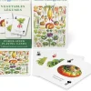 New York Puzzle Vintage Images | Vegetable Playing Cards Single Standard Deck