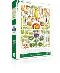 New York Puzzle Spring, Easter & Summer | Food & Drink | Vegetables ~ Légumes 1000 Piece Jigsaw Puzzle