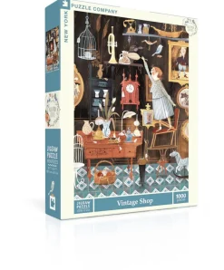 New York Puzzle Botanical, Garden & Farm | Vintage Shop 1000 Piece Jigsaw Puzzle