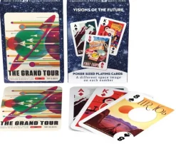 New York Puzzle Space Travel | Visions of the Future Playing Cards Single Standard Deck