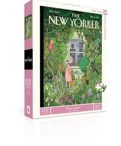 New York Puzzle Travel, Maps & Cities | Christmas & Winter | Winter Garden 500 Piece Jigsaw Puzzle