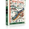 New York Puzzle Sports & Leisure | Mountains, Valleys & Plains | Winter Weekend 1000 Piece Jigsaw Puzzle