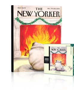 New York Puzzle Pets | Christmas & Winter | Yule Dog Mini 100 Piece Mini Puzzle